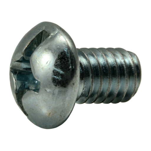 5/16"-18 x 1/2" Zinc Plated Steel Coarse Thread Combo Round Head Machine Screws