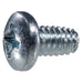 #12-24 x 3/8" Zinc Plated Steel Coarse Thread Phillips Pan Head Type F Sheet Metal Screws