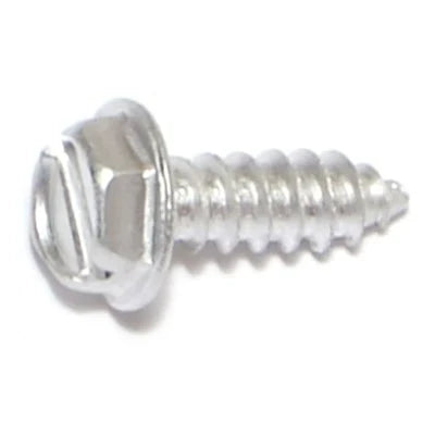 Aluminum Slotted Hex Washer Head Sheet Metal Screws