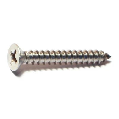 18-8 Stainless Steel Phillips Flat Head Sheet Metal Screws