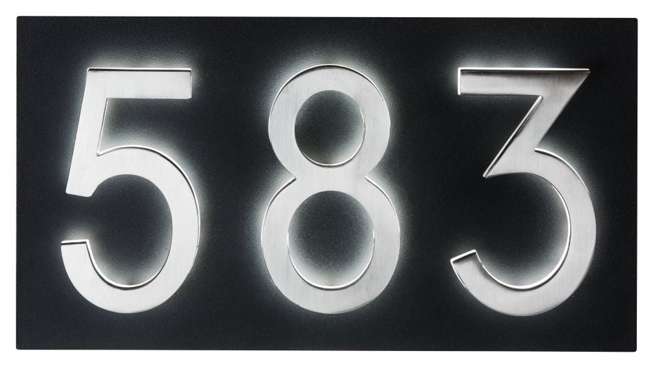 LED Backlit Numbers