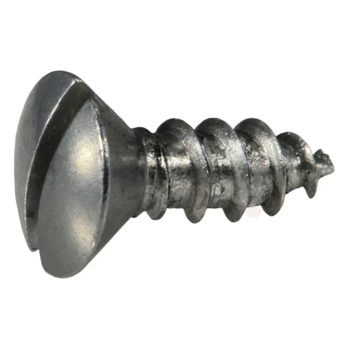 Aluminum Slotted Oval Head Sheet Metal Screws