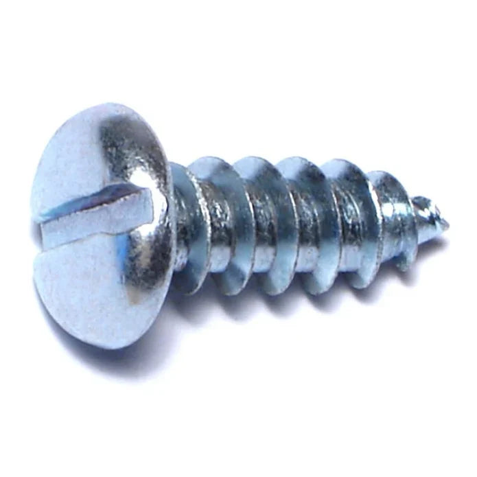 Zinc Plated Steel Slotted Pan Head Sheet Metal Screws