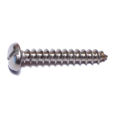 18-8 Stainless Steel Slotted Pan Head Sheet Metal Screws