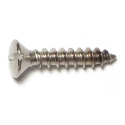 18-8 Stainless Steel Slotted Oval Head Sheet Metal Screws