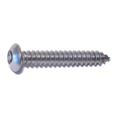 18-8 Stainless Steel Security Star Drive Button Head Sheet Metal Screws