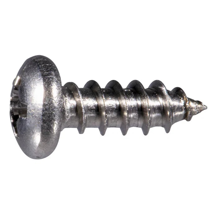 316 Stainless Steel Phillips Pan Head Sheet Metal Screws