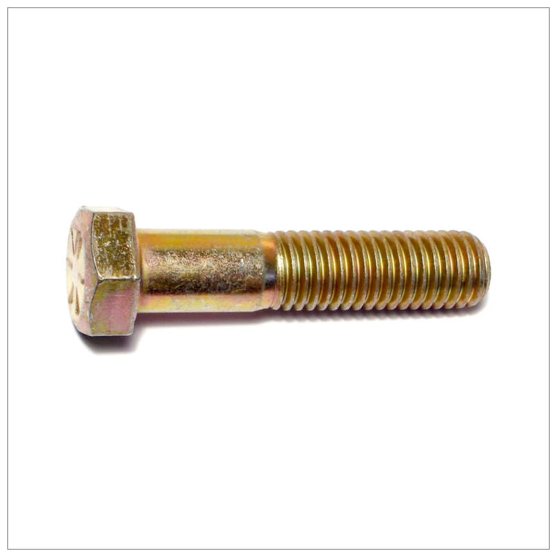 Yellow Zinc Hex Bolts — Fastener Line