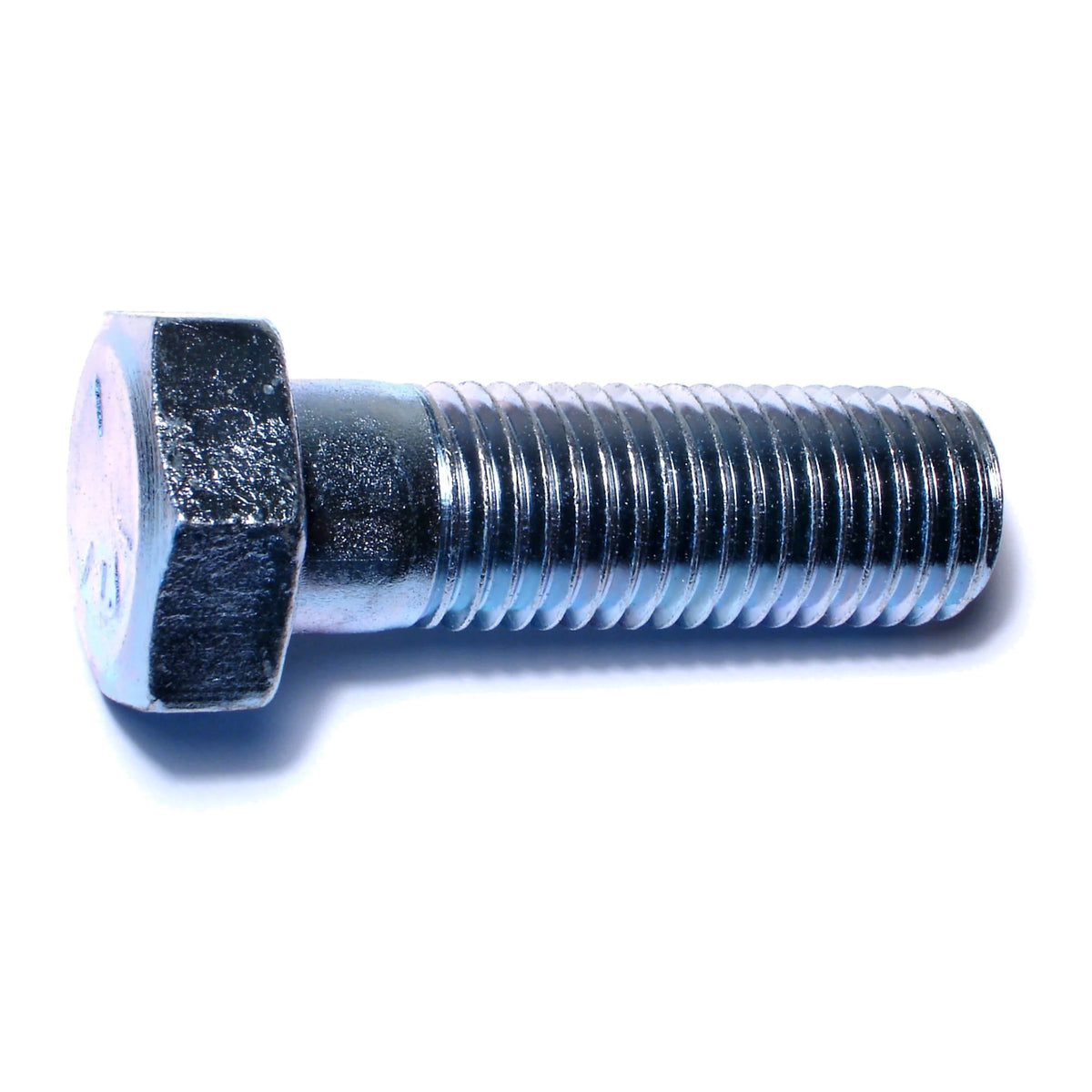 1"-8 Zinc Grade 5 Steel Coarse Thread Hex Bolt Cap Screws