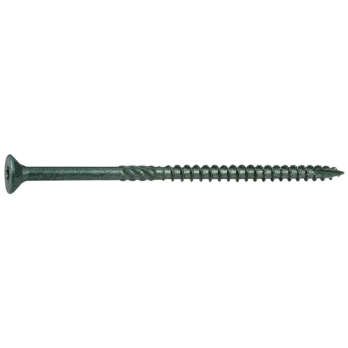 10 x 4" Star Drive Green Deck Saberdrive Screws 1 lb. Box (48 pcs.)