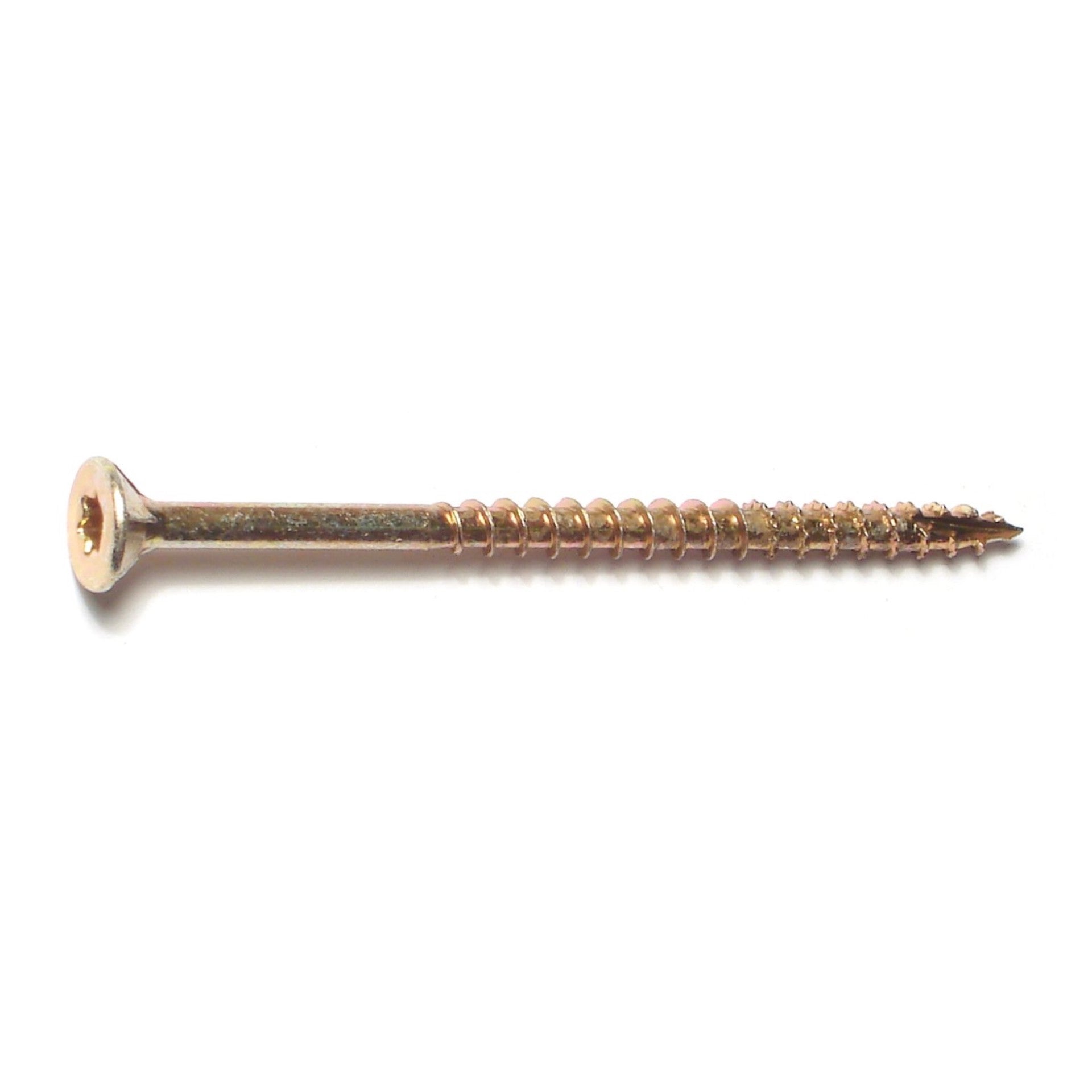 SaberDrive® T-25 Star Drive Gold Multi-Purpose Screws