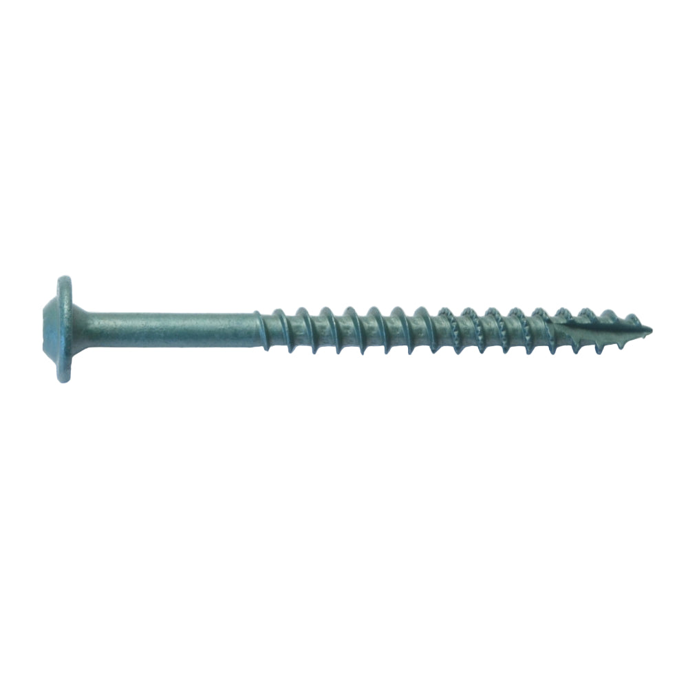 09432 saberdrive green round washer head exterior construction lag screws