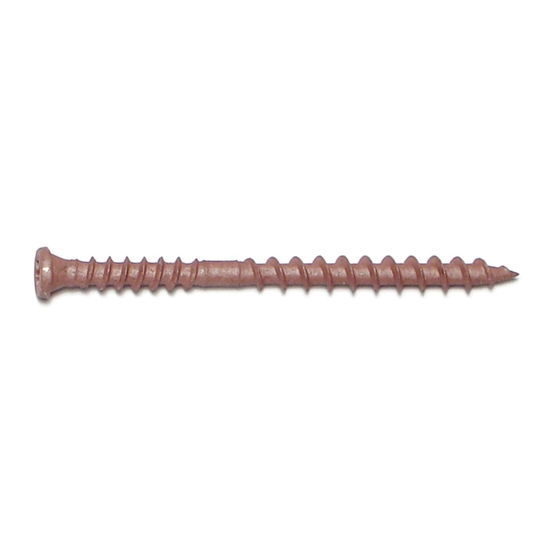 10 x 2-1/2" Star Drive Red Composite Deck Saberdrive Screws 1 lb. Box