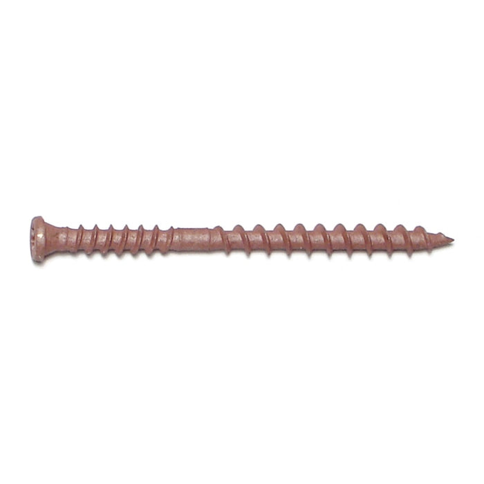 10 x 2-1/2" Star Drive Red Composite Deck Saberdrive Screws 1 lb. Box (96 pcs.)