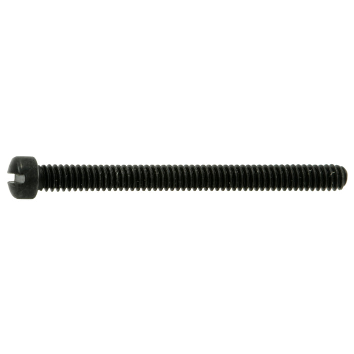 #2-56 x 7/8" Black Oxide Slotted Fillister Head Gun Screws (10 pcs.)