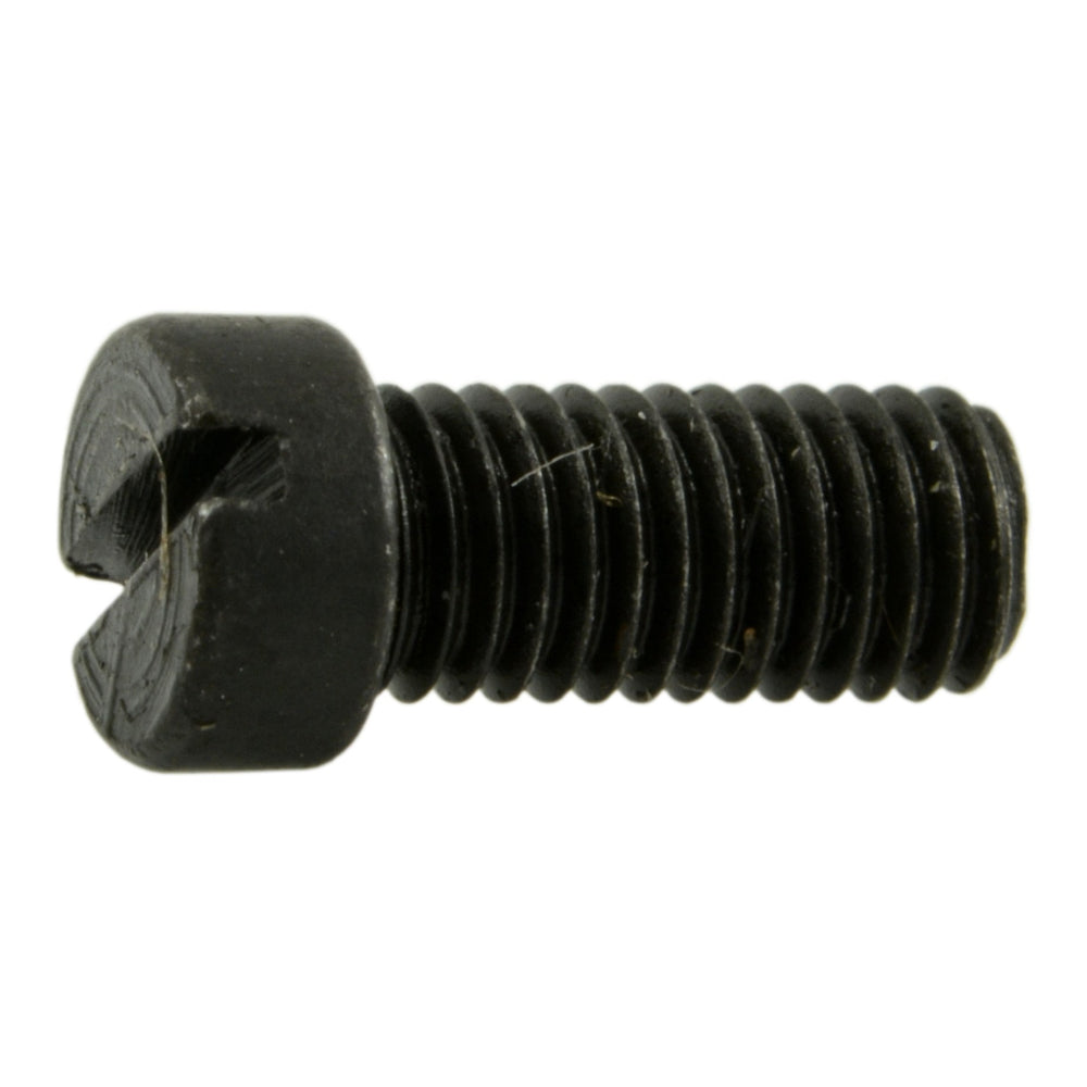FastenerLine #6-48 x 5/16" Black Oxide Slotted Fillister Head Gun Screws (10 pcs.)