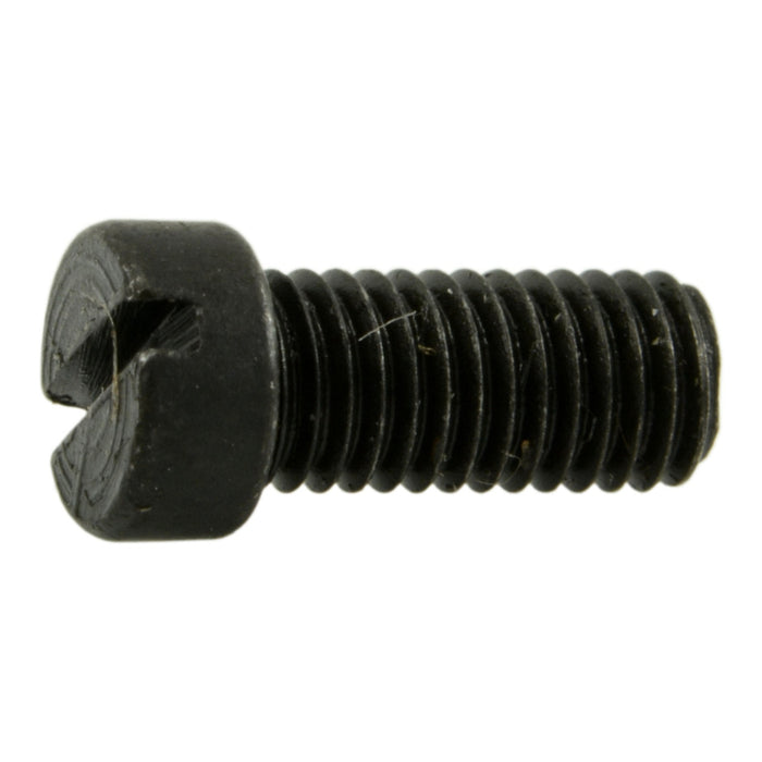 #6-48 x 5/16" Black Oxide Slotted Fillister Head Gun Screws (10 pcs.)