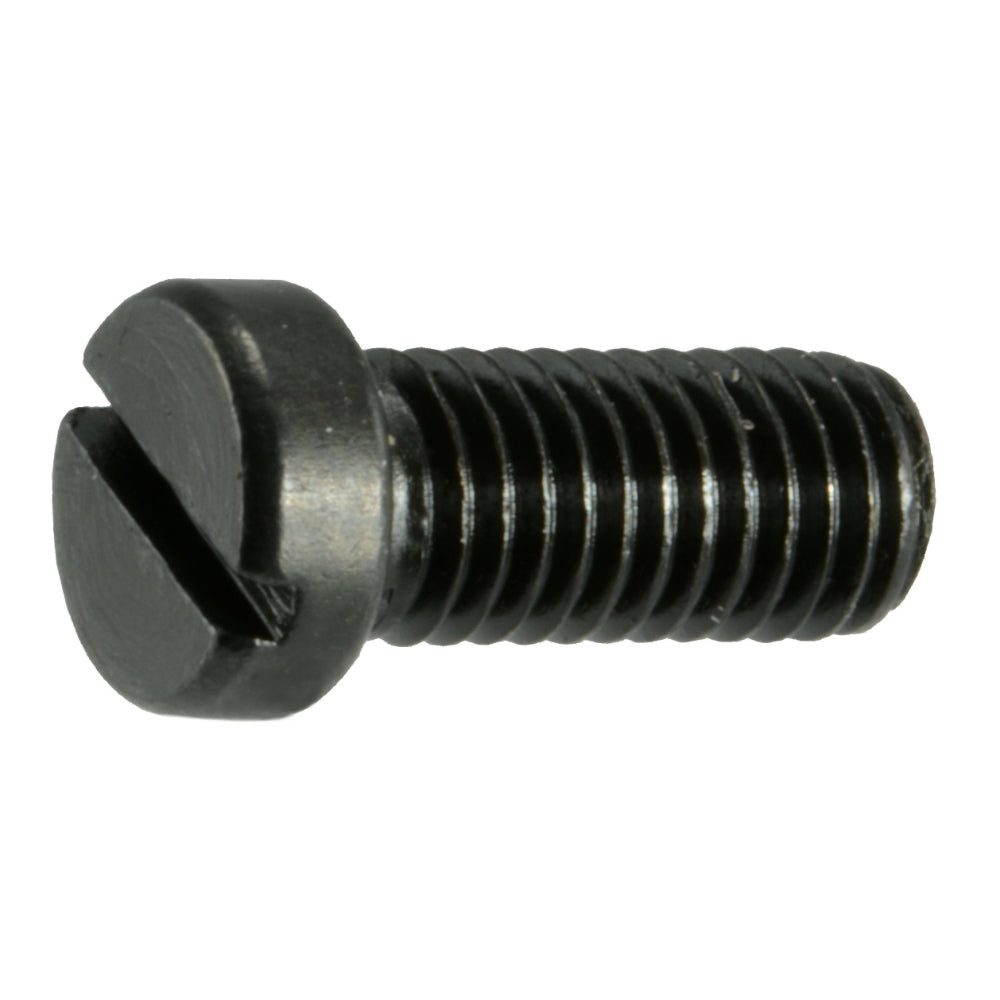 FastenerLine #8-40 x 3/8" Black Oxide Slotted Fillister Head Gun Screws (10 pcs.)