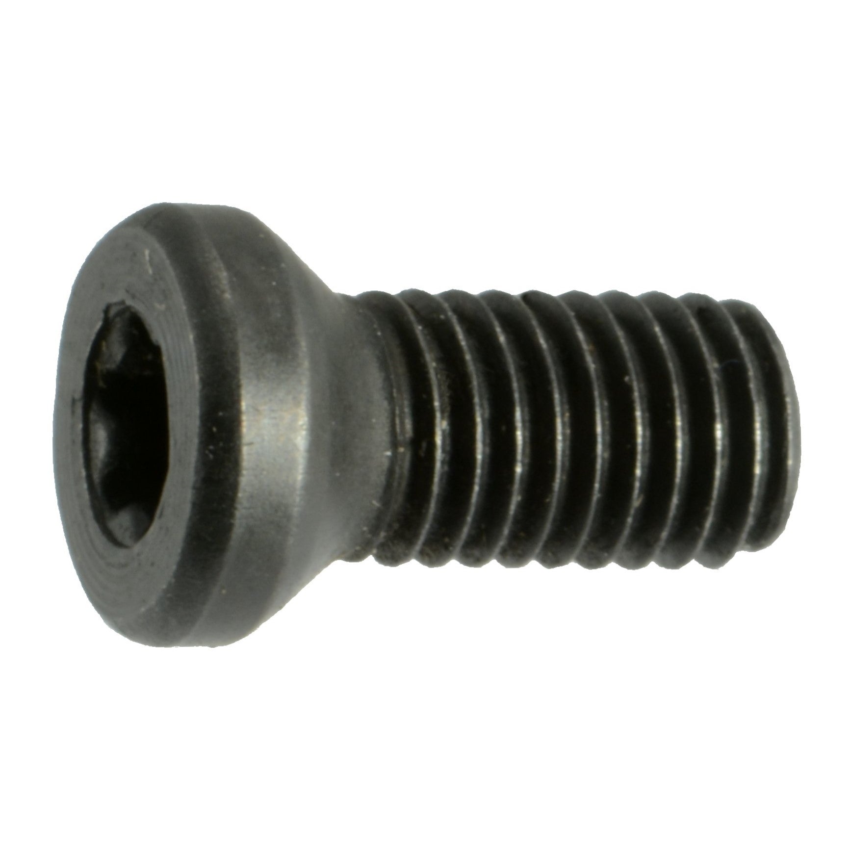 32972 #6-48 x 1/4 weaver oval head torx black oxide gun screw