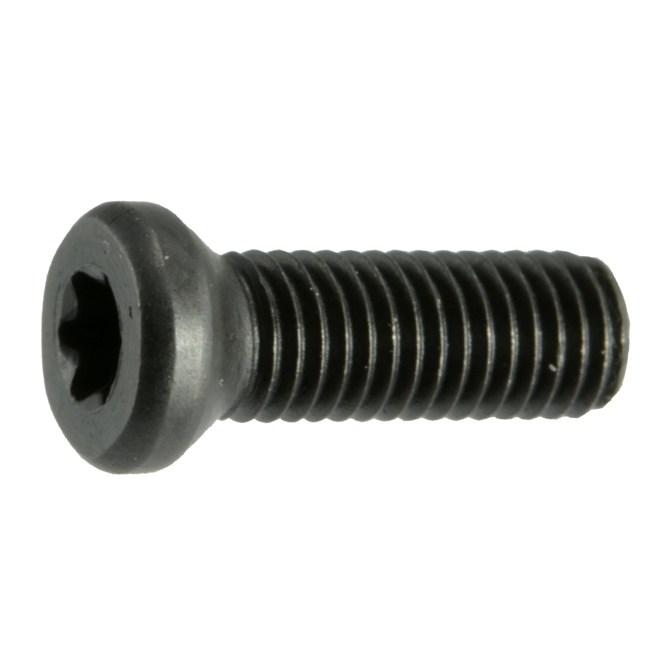 32973 #6-48 x 3/8 weaver oval head torx black oxide gun screw