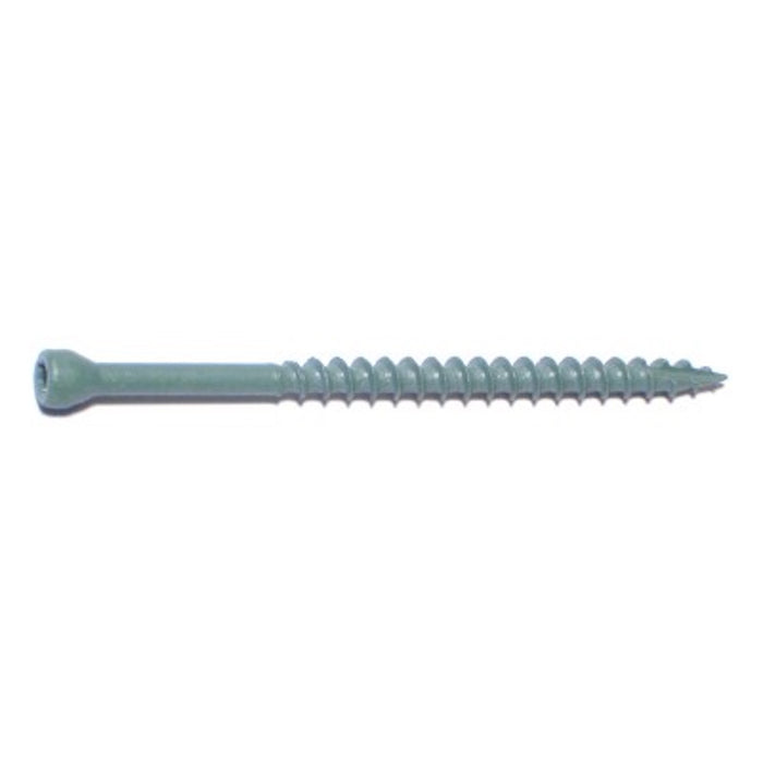 8 x 3" Star Drive Green Trim Screws 1 lb. Tub (119 pcs.)