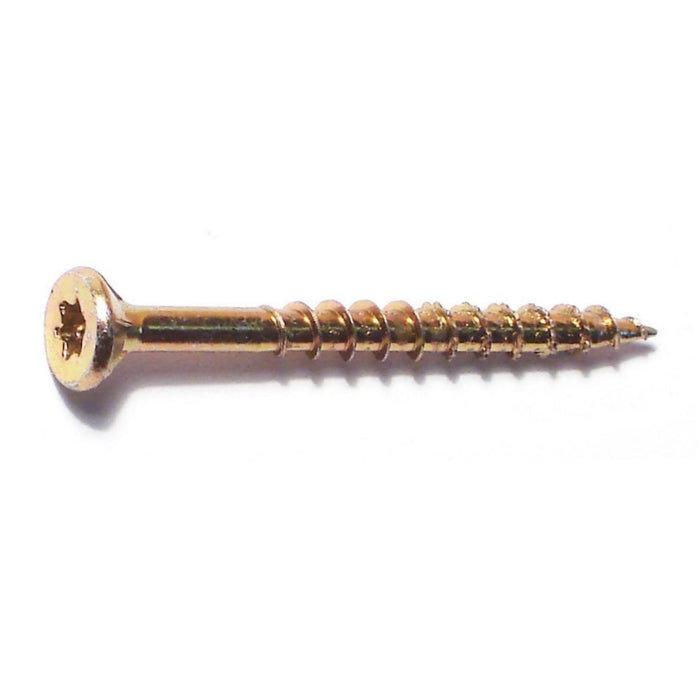 8 x 1-3/4" Star Drive Gold Multi-Purpose Saberdrive Screws 1/4 Keg (4500 pcs.)