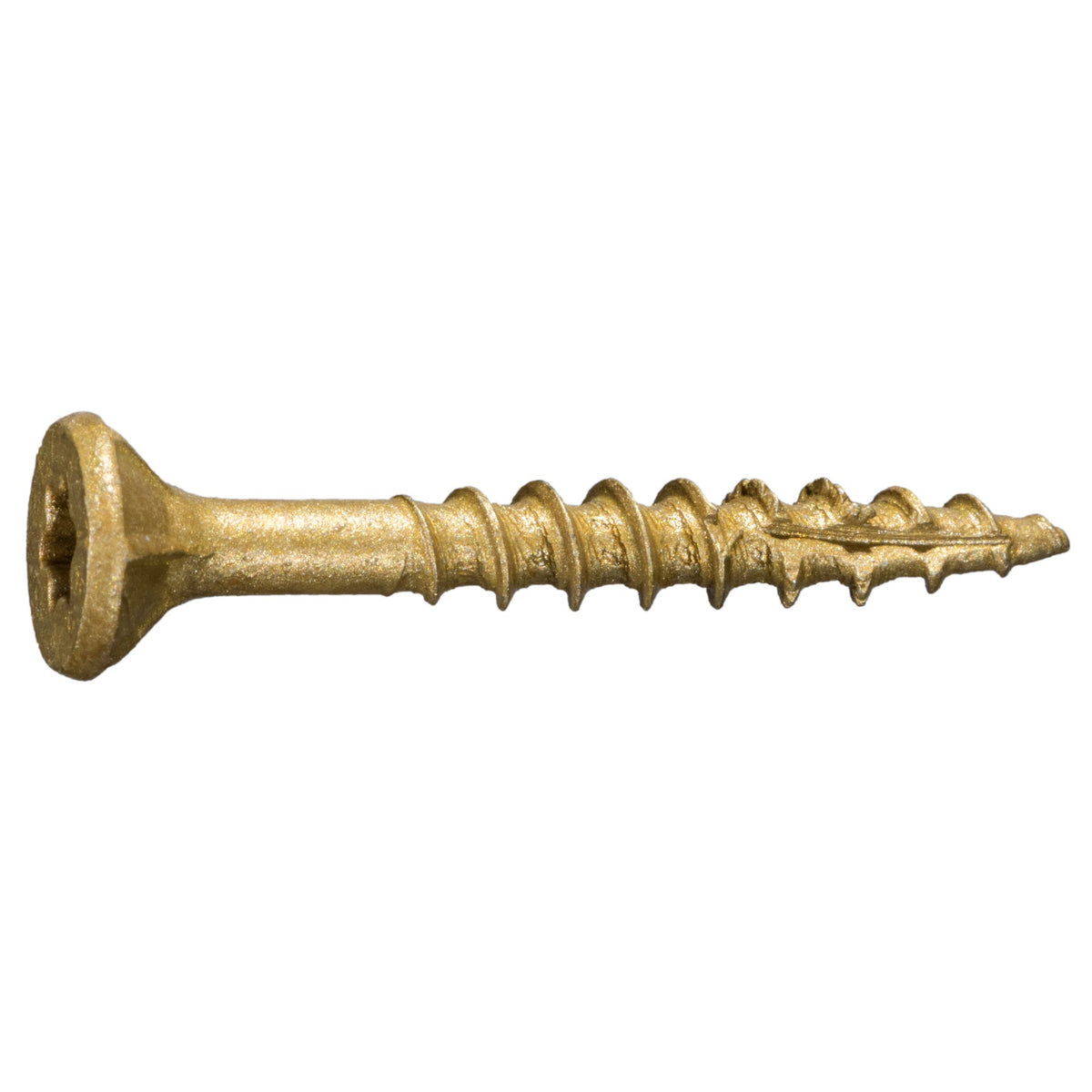 SaberDrive® Star Drive Construction Tan Deck Screws