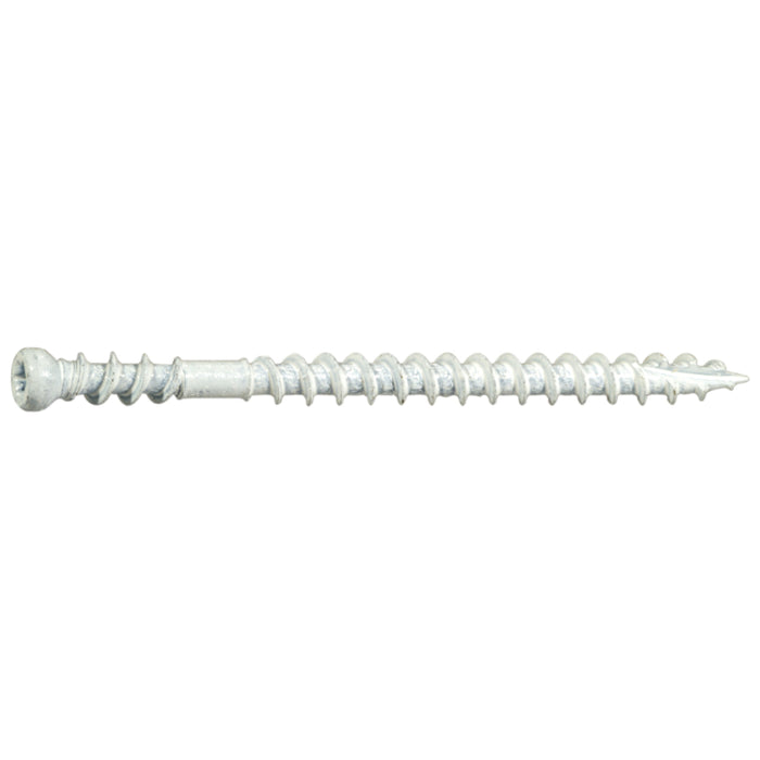 8 x 2-1/2" Star Drive White Composite Trim Saberdrive Screws 5 lb. Tub (714 pcs.)