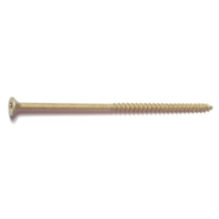 12 x 5" Star Drive Tan Deck Saberdrive Screws 1 lb. Box (39 pcs.)