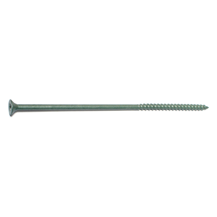 12 x 6" Star Drive Green Deck Saberdrive Screws 25 lb. Tub (617 pcs.)