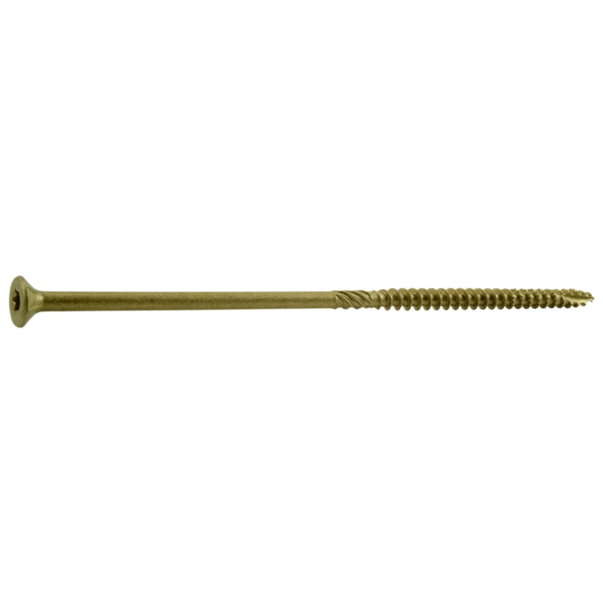 SaberDrive® Star Drive Construction Tan Deck Screws