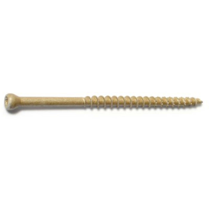 8 x 3" Star Drive Tan Trim Saberdrive Screws 1 lb. Box (112 pcs.)
