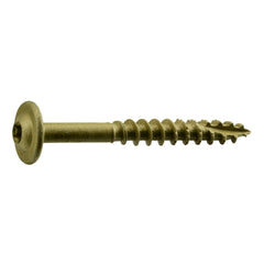 51952 saberdrive tan round washer head exterior lag screws