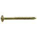 51954 saberdrive tan round washer head exterior lag screws