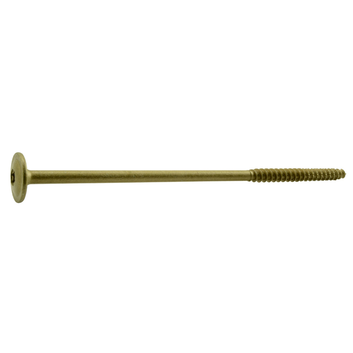 51960 saberdrive tan round washer head exterior lag screws