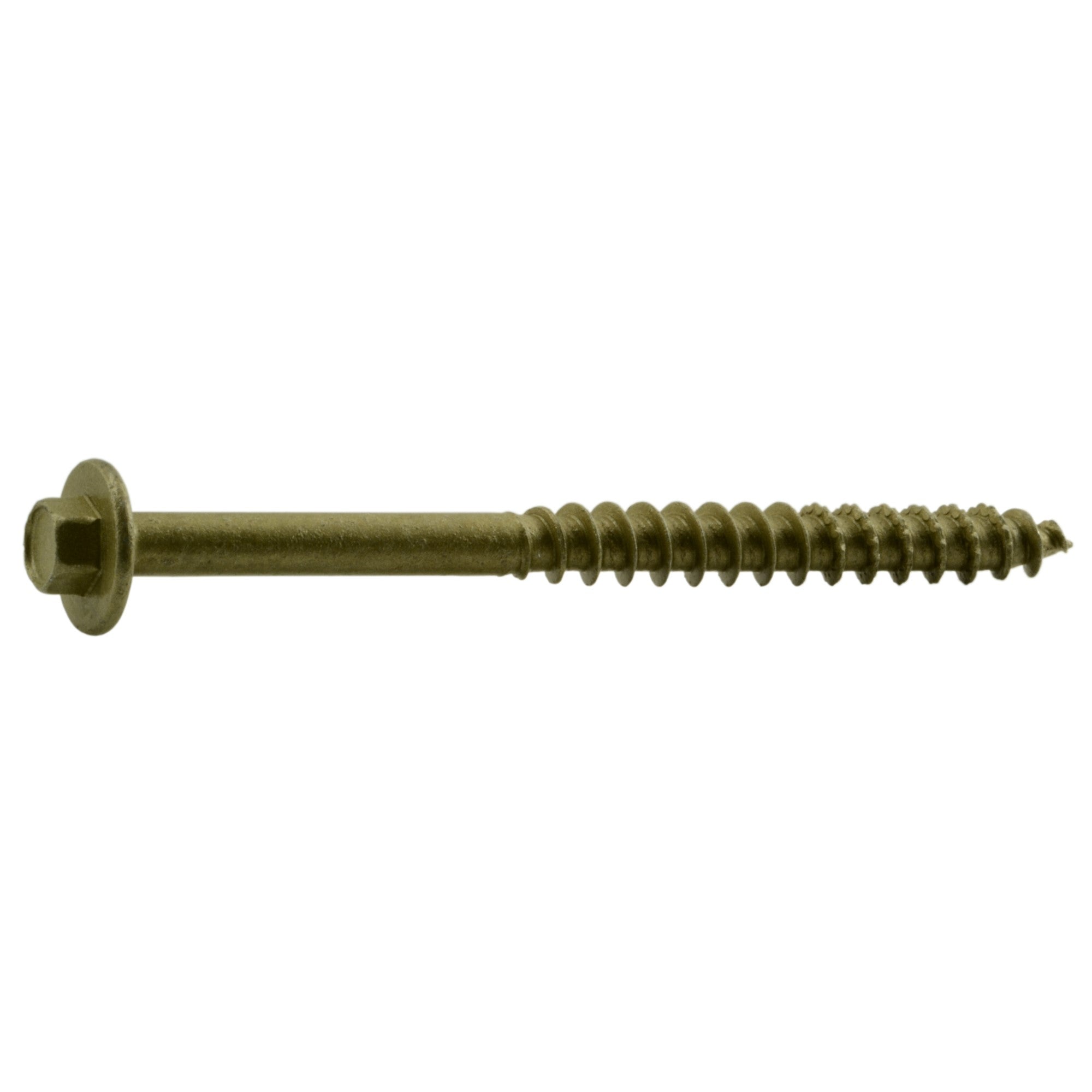 52010 saberdrive tan hex head ledger board exterior lag screws