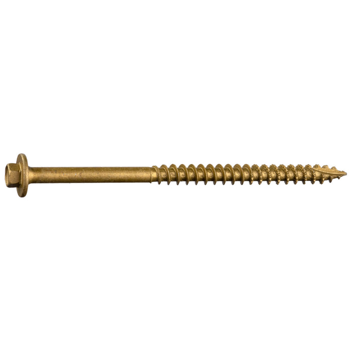 SaberDrive® Tan XL1500 Hex Washer Head Construction Lag Screws