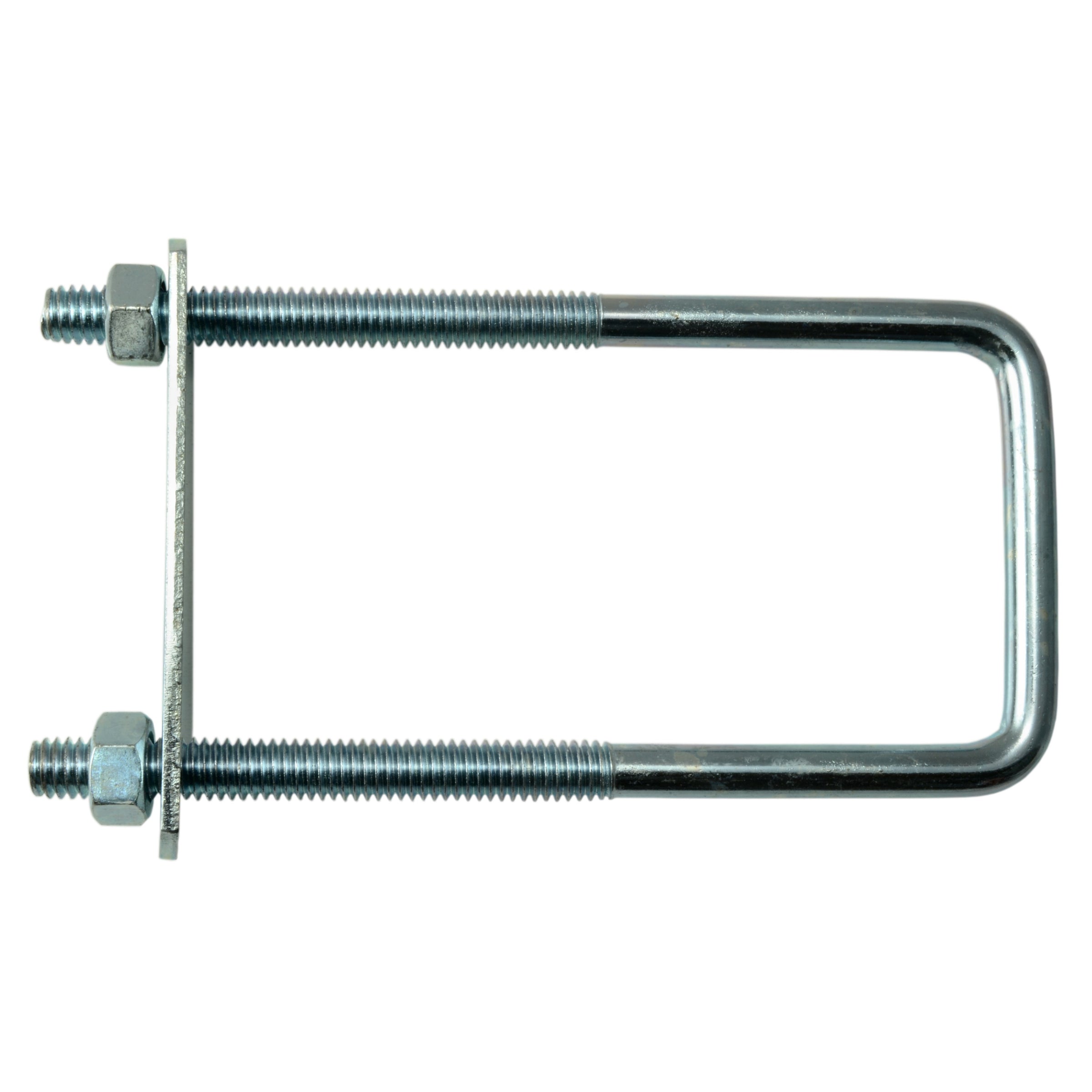 5/16"-18 x 2" x 5" Zinc Plated Steel Square U-Bolt
