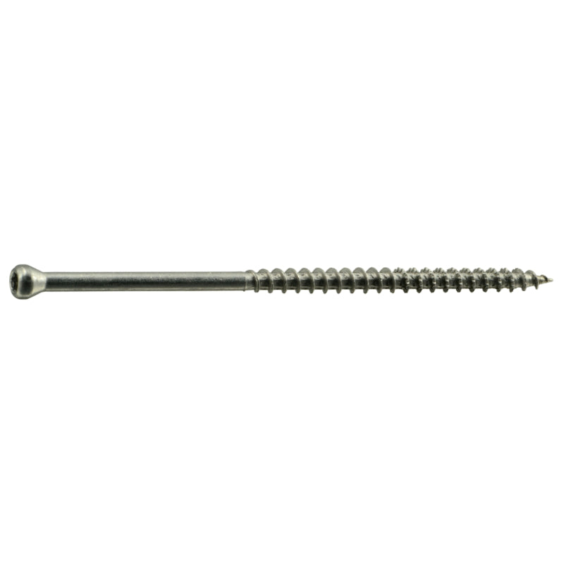 304 Stainless Steel Star Drive Trim Head SaberDrive® Deck Screws