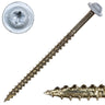 9 x 3" Star Drive White Cabinet Saberdrive Screws 1 lb. Box
