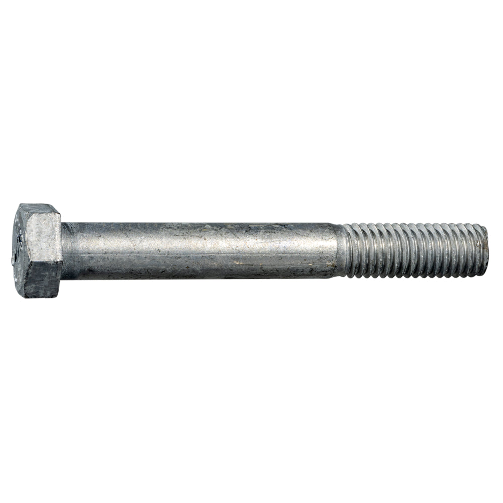 1/2"-13 Hot Dip Galvanized Steel Coarse Thread Hex Cap Screws
