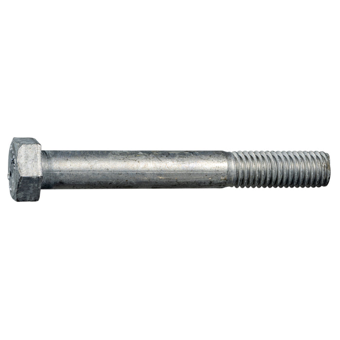 1/2"-13 x 4" Hot Dip Galvanized Steel Coarse Thread Hex Cap Screws