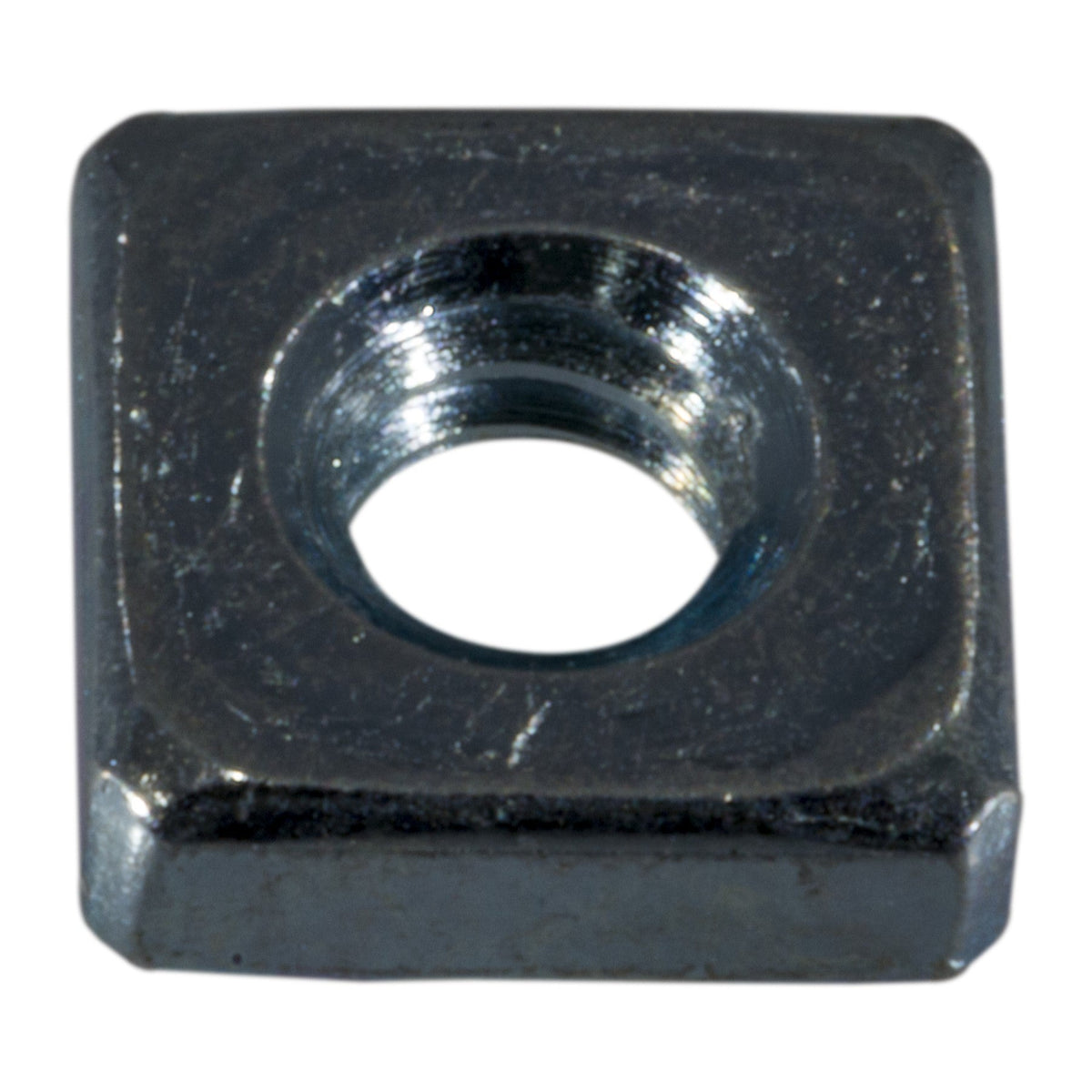 #10-24 Zinc Plated Steel Coarse Thread Square Nuts