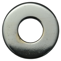 5/16" x 3/8" x 7/8" Chrome Plated Grade 2 Steel USS Flat Washers