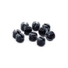 FastenerLine #6-48 x 1/8" Slotted Black Oxide Fine Thread Gun Plug Screws (10 pcs.)