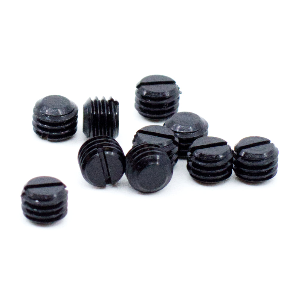 FastenerLine #8-40 x 1/8" Slotted Black Oxide Fine Thread Gun Plug Screws (10 pcs.)