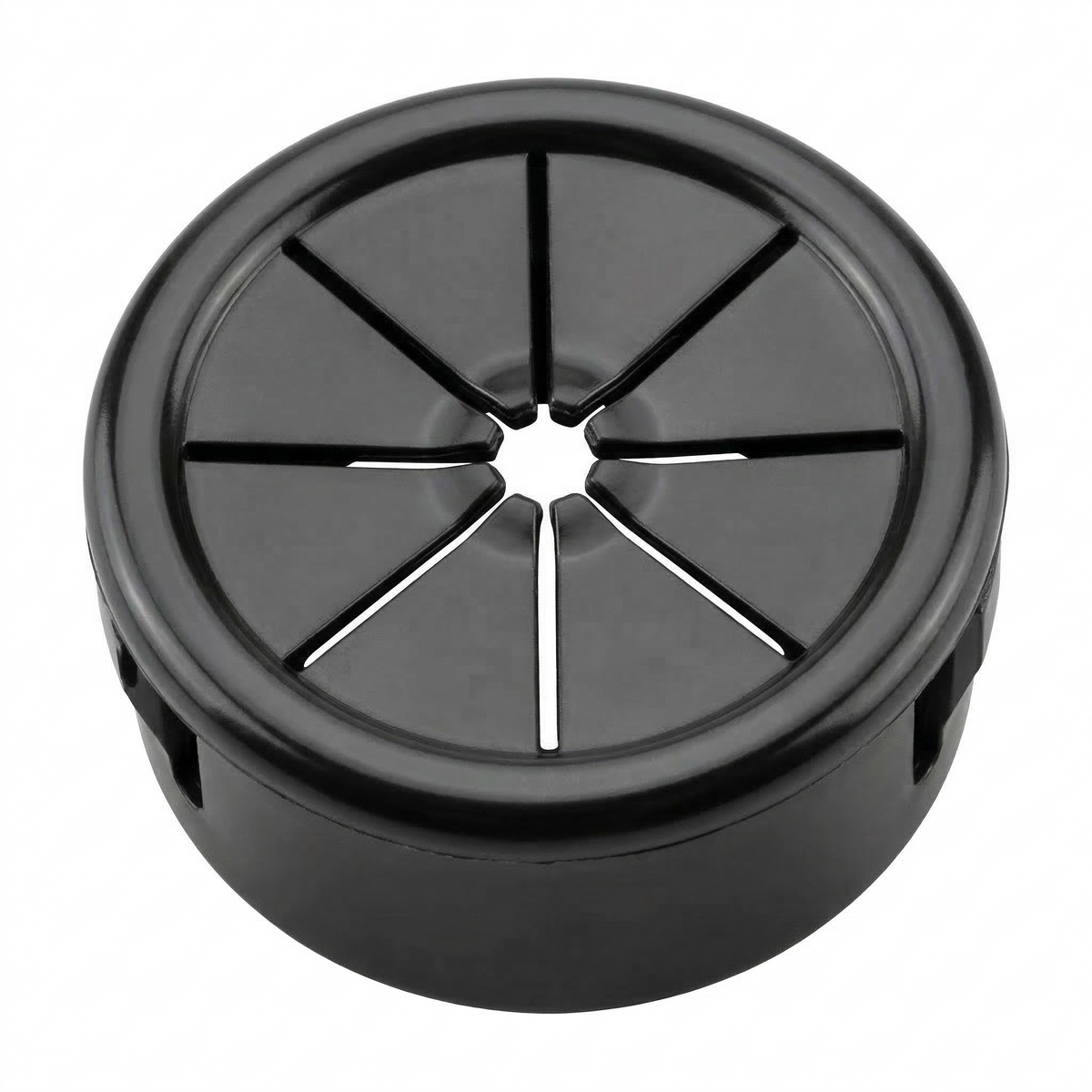 FastenerLine 1/2" x .89" OD Black Nylon Plastic Panel Grommets