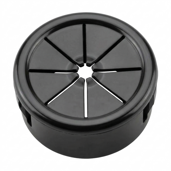 FastenerLine 1/2" x .89" OD Black Nylon Plastic Panel Grommets (10 Pcs.)