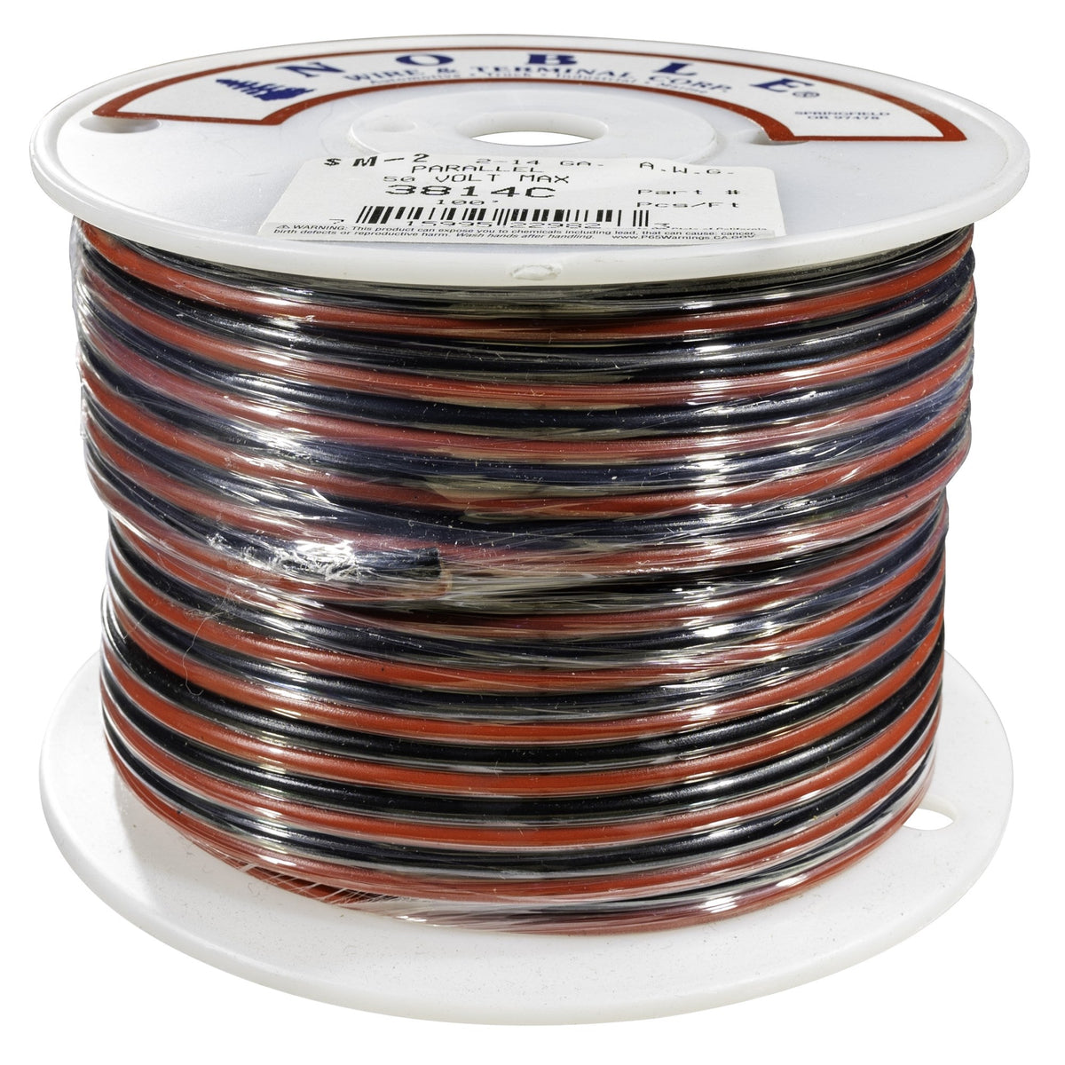 Noble™ 2 Conductor Parallel Bonded Orange Electrical Wire - Trailer RV Marine Automotive