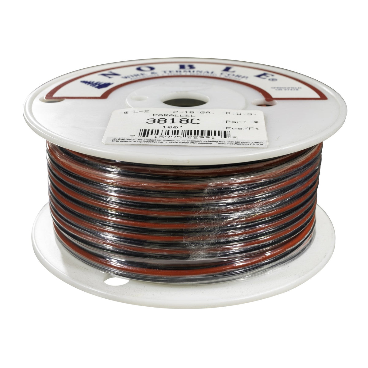 Noble™ 2 Conductor Parallel Bonded Orange Electrical Wire - Trailer RV Marine Automotive